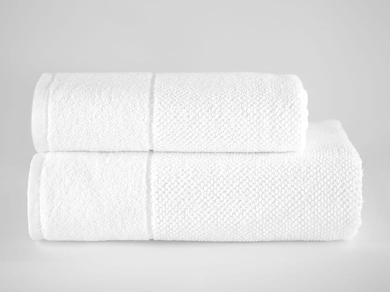 toallas con terminaciones para hotel